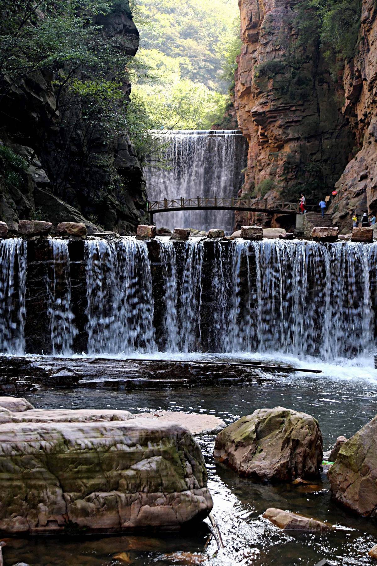 仰韶大峡谷的自然环境和城市风貌,仰韶大峡谷风光