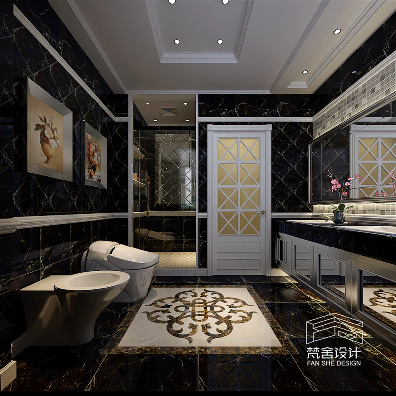 350平别墅改造,别墅装修成私人会所设计