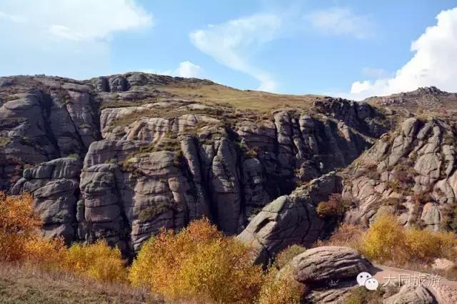 辉腾锡勒黄花沟风景,辉腾锡勒大草原黄花沟的美景