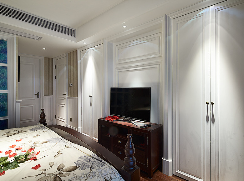 4房2厅2卫简约风格装修,160平方米房子装修美式轻奢