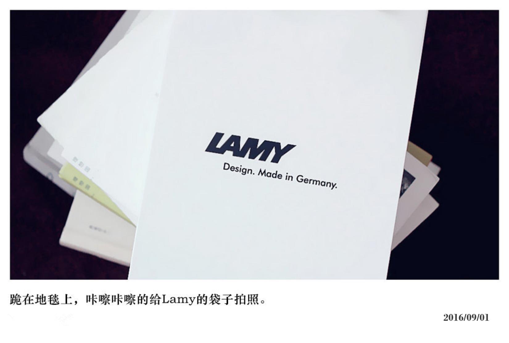 lamy狩猎全黑,lamy50周年天阶系列冰川蓝