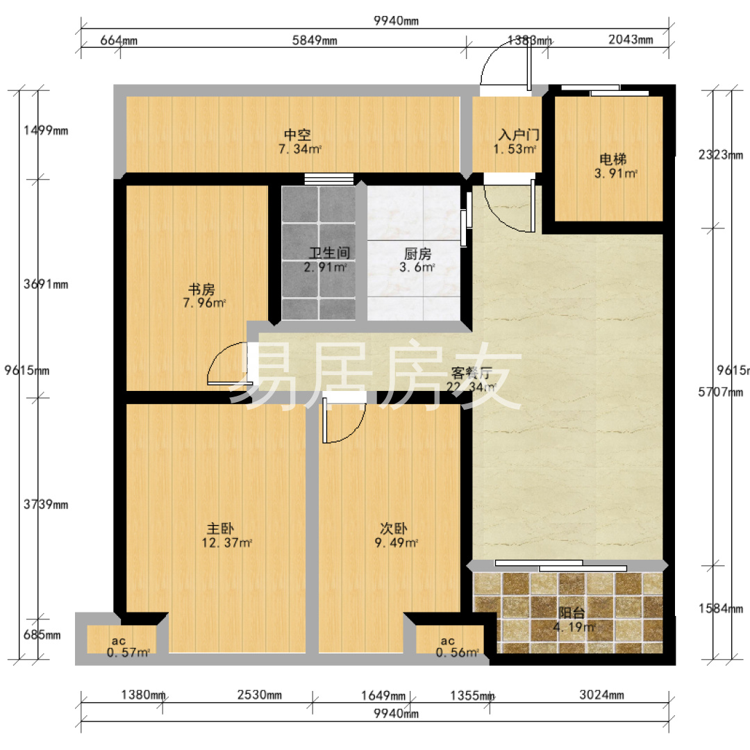 金水区和昌悦澜小区,郑州和昌悦澜小户型图