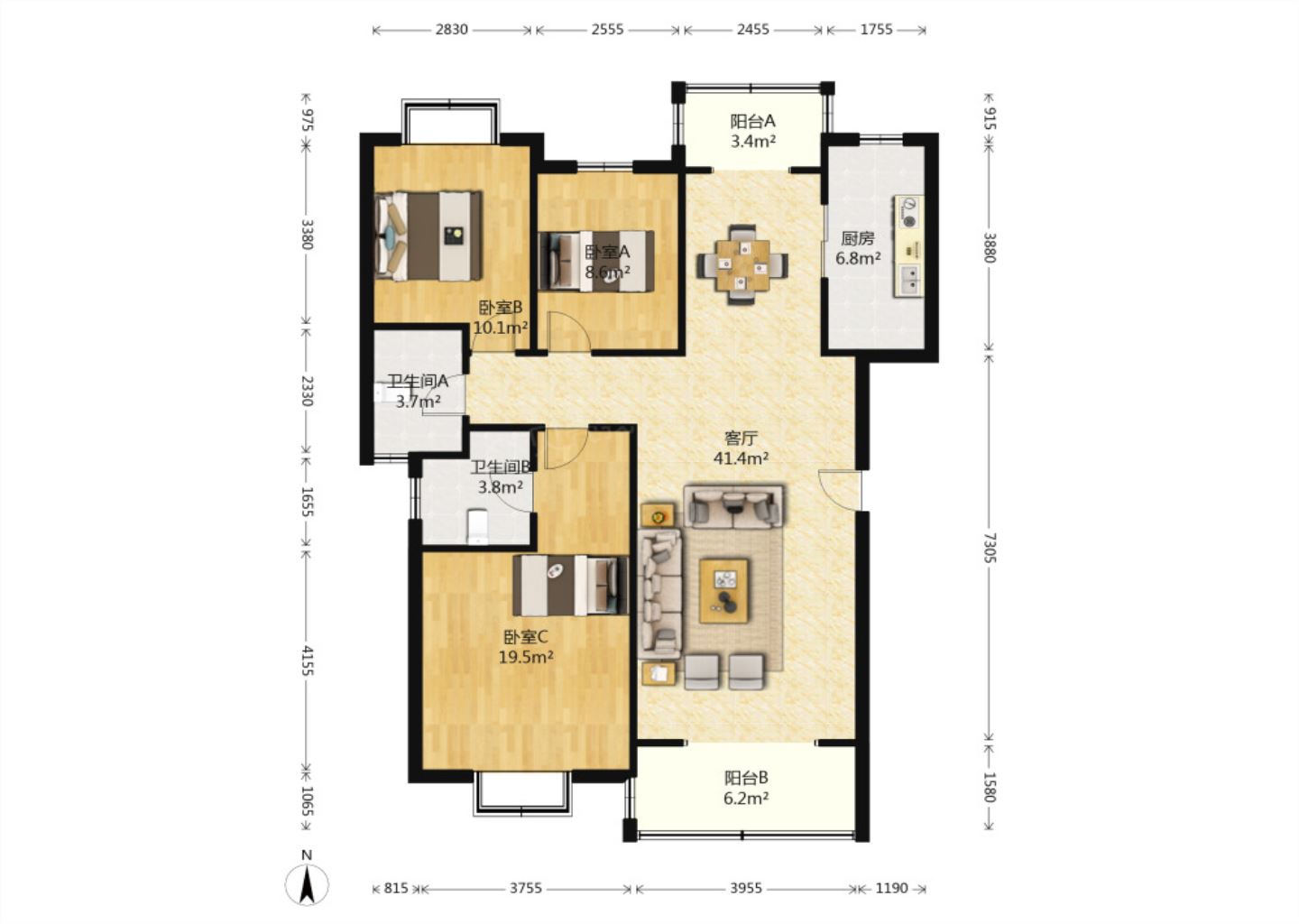 南京九龙湖豪绅嘉苑,九龙湖总价120万的房子