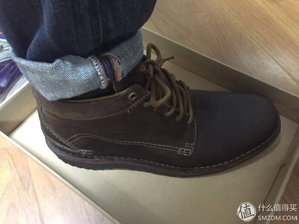 clarks男靴38码,clarks棕褐色马丁靴男