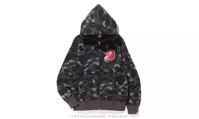 bapex可口可乐,bape可口可乐棒球服