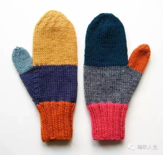 毛线织手套一般起多少针,用毛线编织的半指手套教程