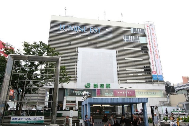 东京新宿地图,东京手绘旅游地图