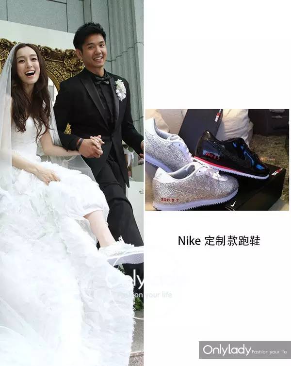 刘诗诗林心如美照,林心如和刘诗诗婚鞋