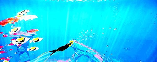 水肺潜水戴浮潜管,浮潜水肺潜水自由潜区别