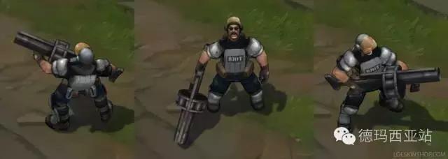 lol防爆机械人皮肤,lol男枪防暴士兵皮肤视频