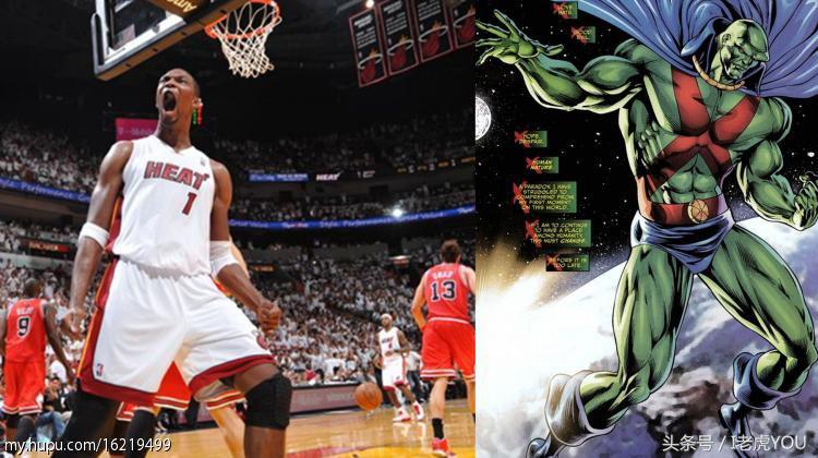 当美漫超级英雄遇上NBA球星