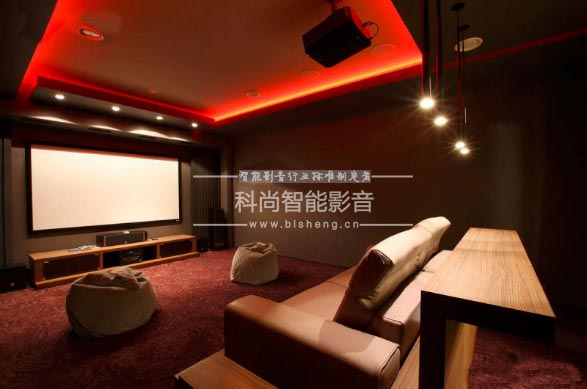 别墅家庭影院装修设计效果图,带家庭影院的别墅设计效果图