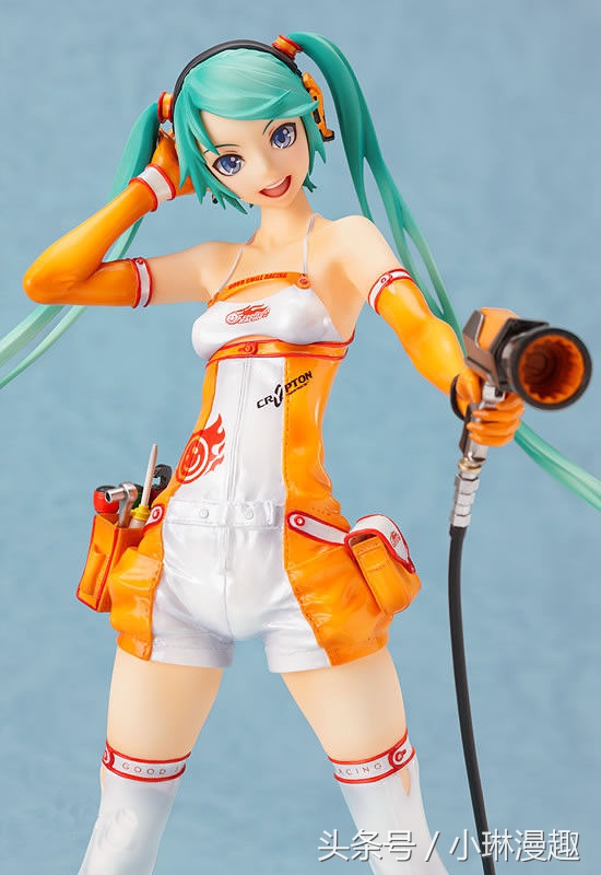 初音2023赛车服手办,初音未来赛车服手办