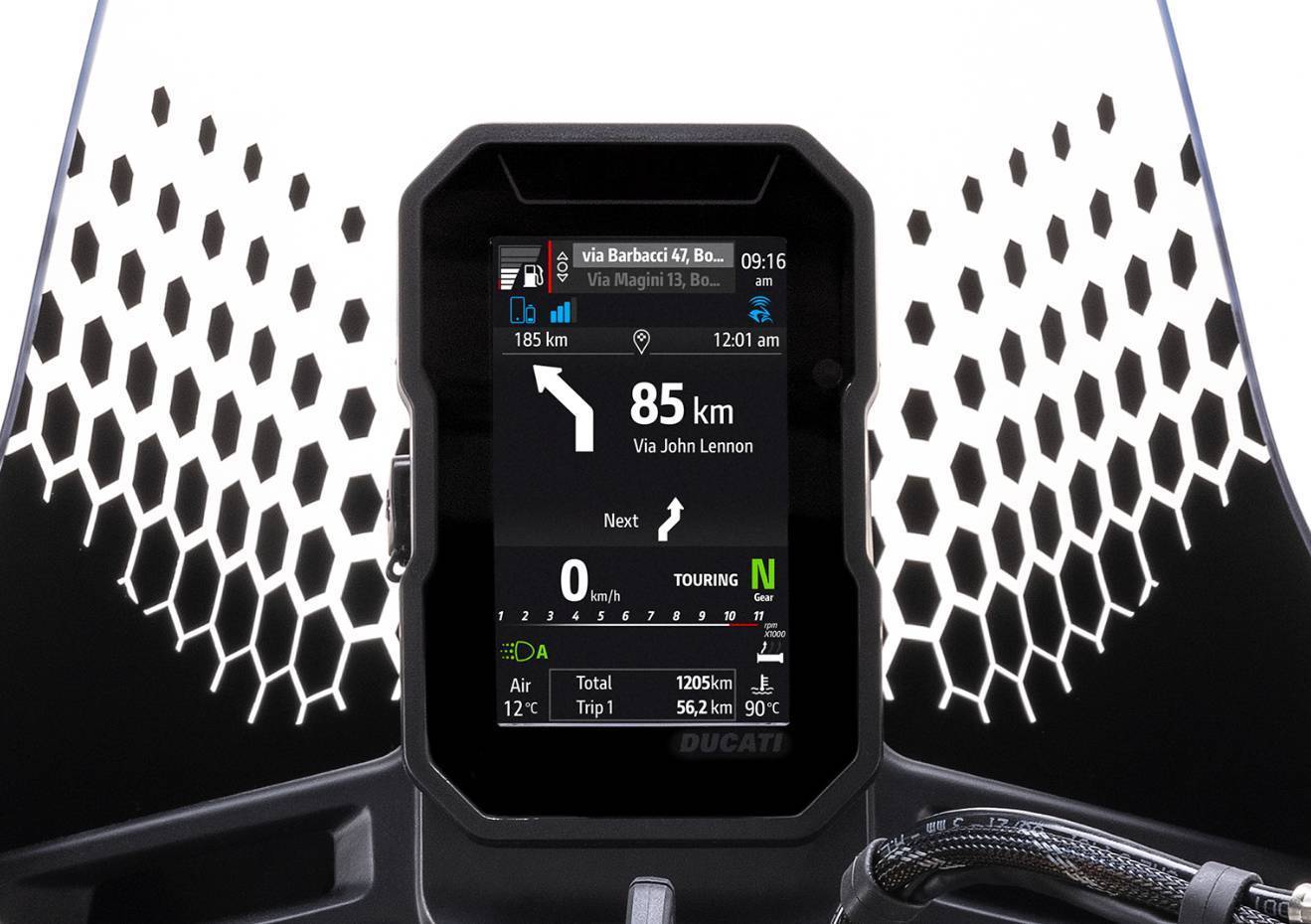 DucatiDesertX及多款车型更新，加入原厂Turn-by-Turn导航功能！
