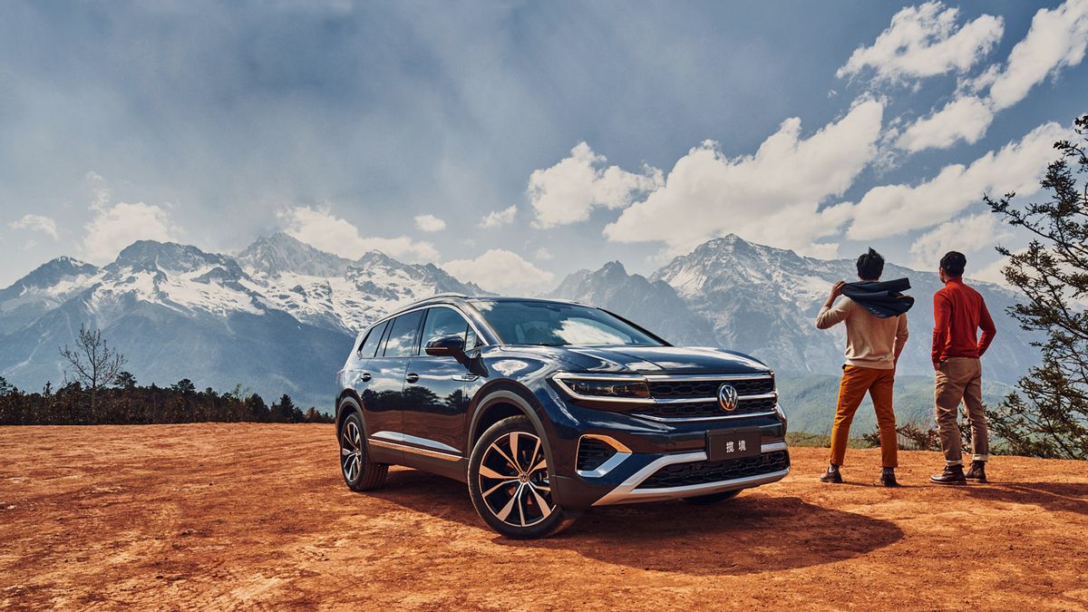 大众揽境六座SUV多少钱,大众大型suv揽境2.5tv6