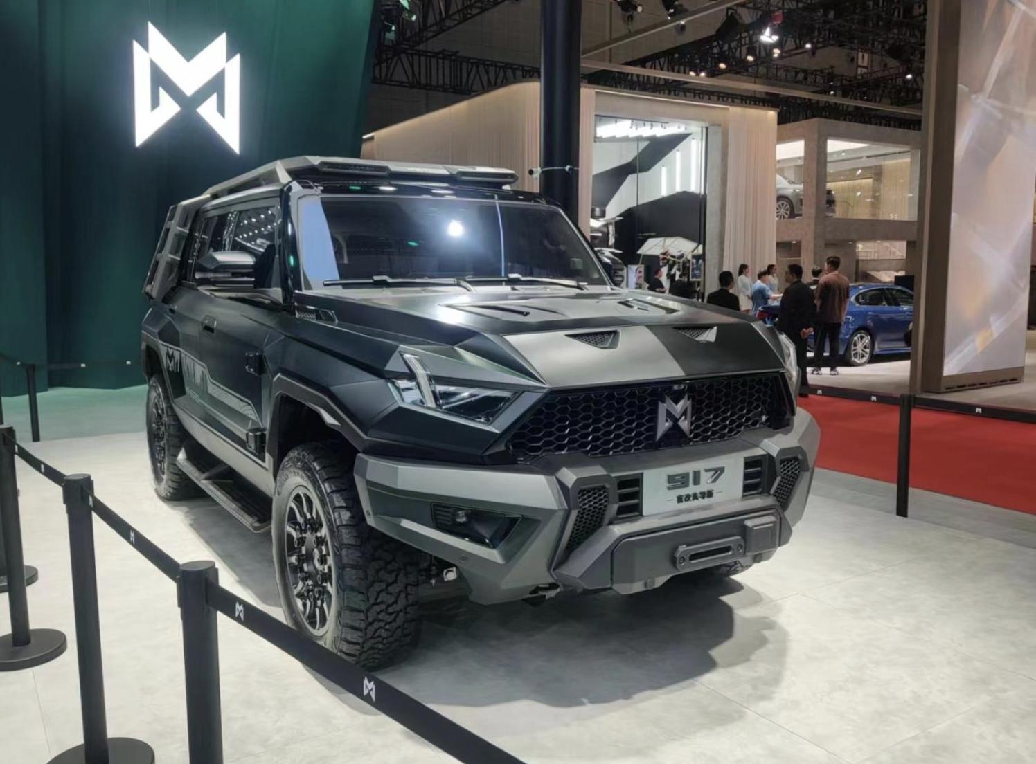 猛士917硬核越野车,猛士917硬核进藏