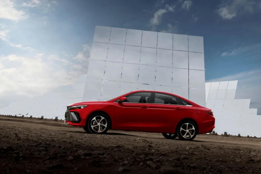 全系标配内置式8英寸中控液晶屏,吉利帝豪19款最高配液晶仪表