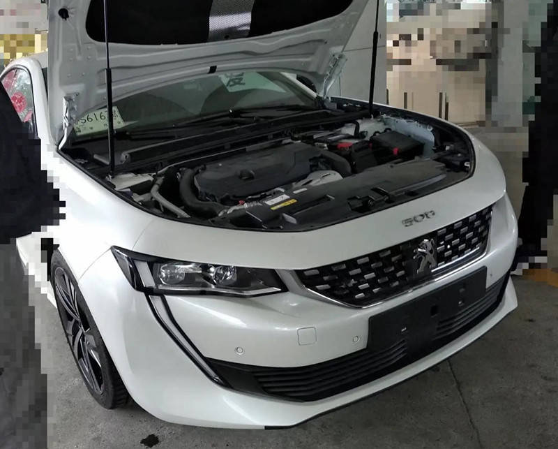 标致508无边框车门图片,2020款标致508无框门