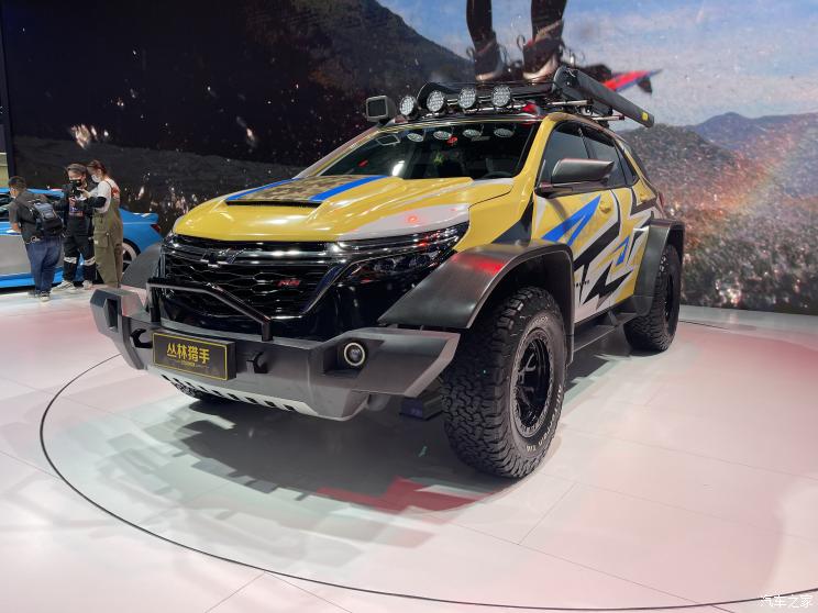 雪佛兰探界者外观改装最帅效果,改装黑武士雪佛兰探界者