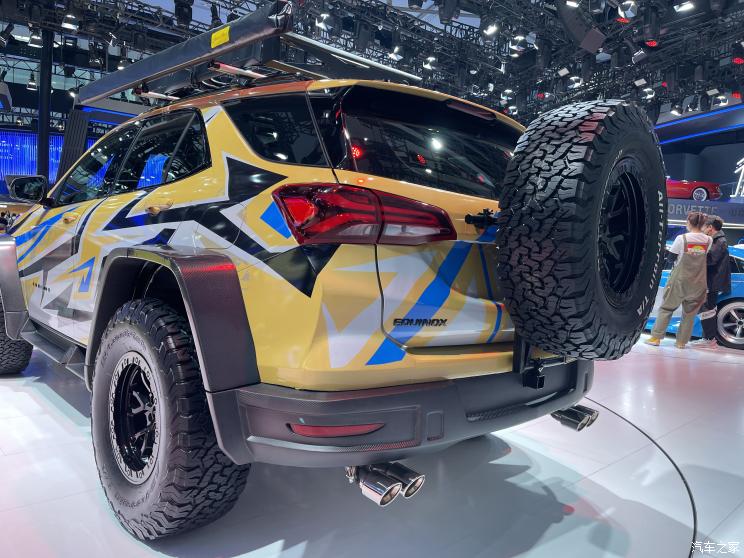 全新探界者2024,雪佛兰探界者驰界版越野