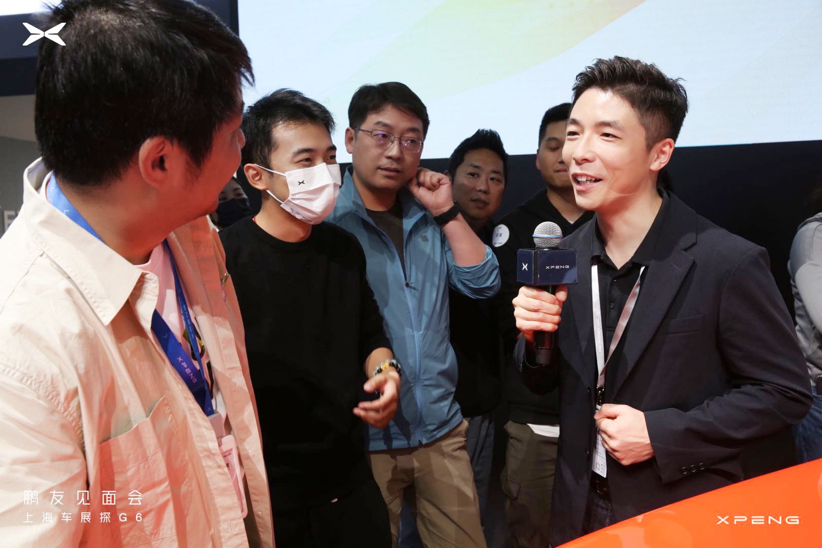 新老鹏友相聚上海车展，一起花式看G6