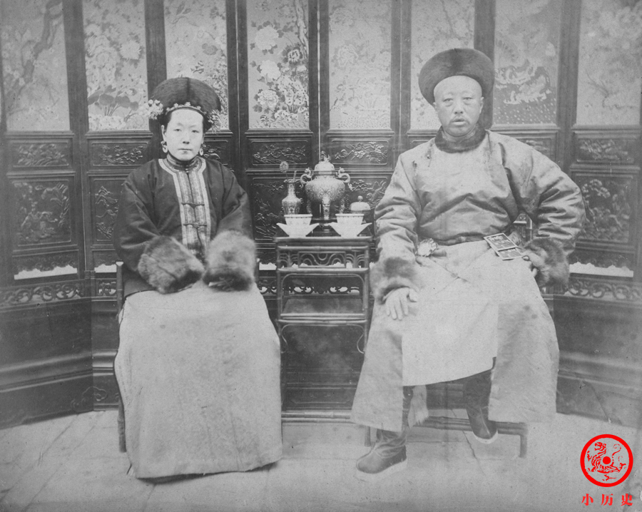 清朝真实影像慈禧太后,慈禧太后年轻时珍贵黑白老照片