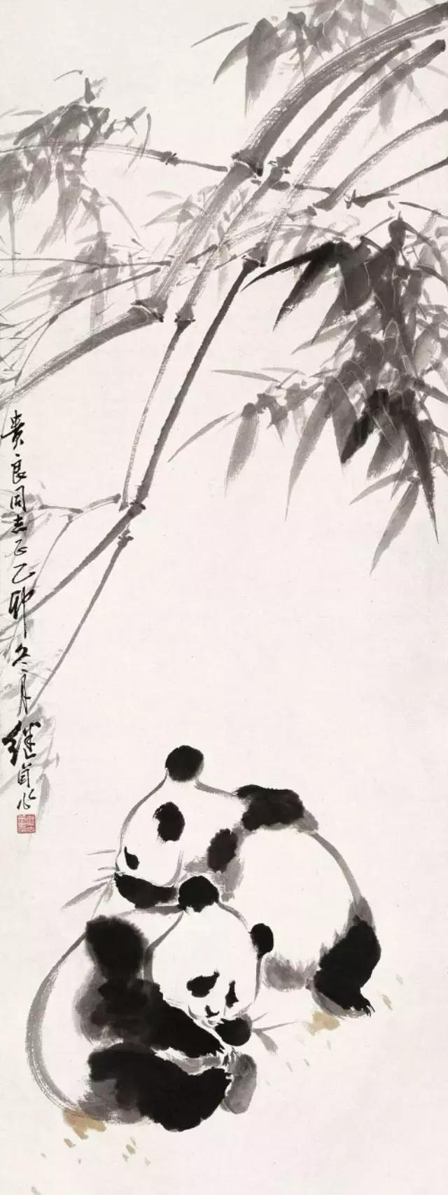 大师笔下的国宝熊猫，谁更出彩呢？