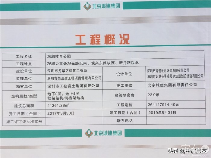 观澜湖润名苑最新通知,观澜文体公园开工了吗