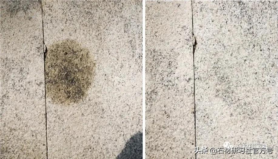 「石材护理」广场地面毛面石材污染的成因，防护与治理