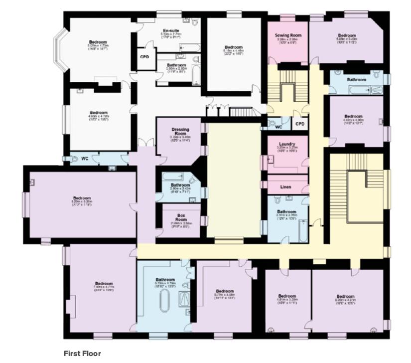 英国伦敦50亩的庄园别墅出售,英国300亩庄园出售