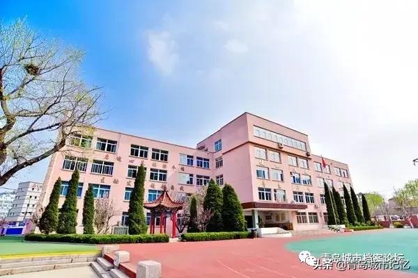 青岛四方小村庄老照片,青岛汉口路小学老照片