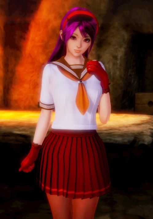 拳皇人物麻宫雅典娜图片,拳皇麻宫雅典娜为什么叫小草莓