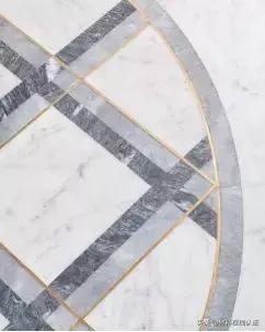 仿水刀和真水刀拼花的区别,设计师讲解水刀拼花效果