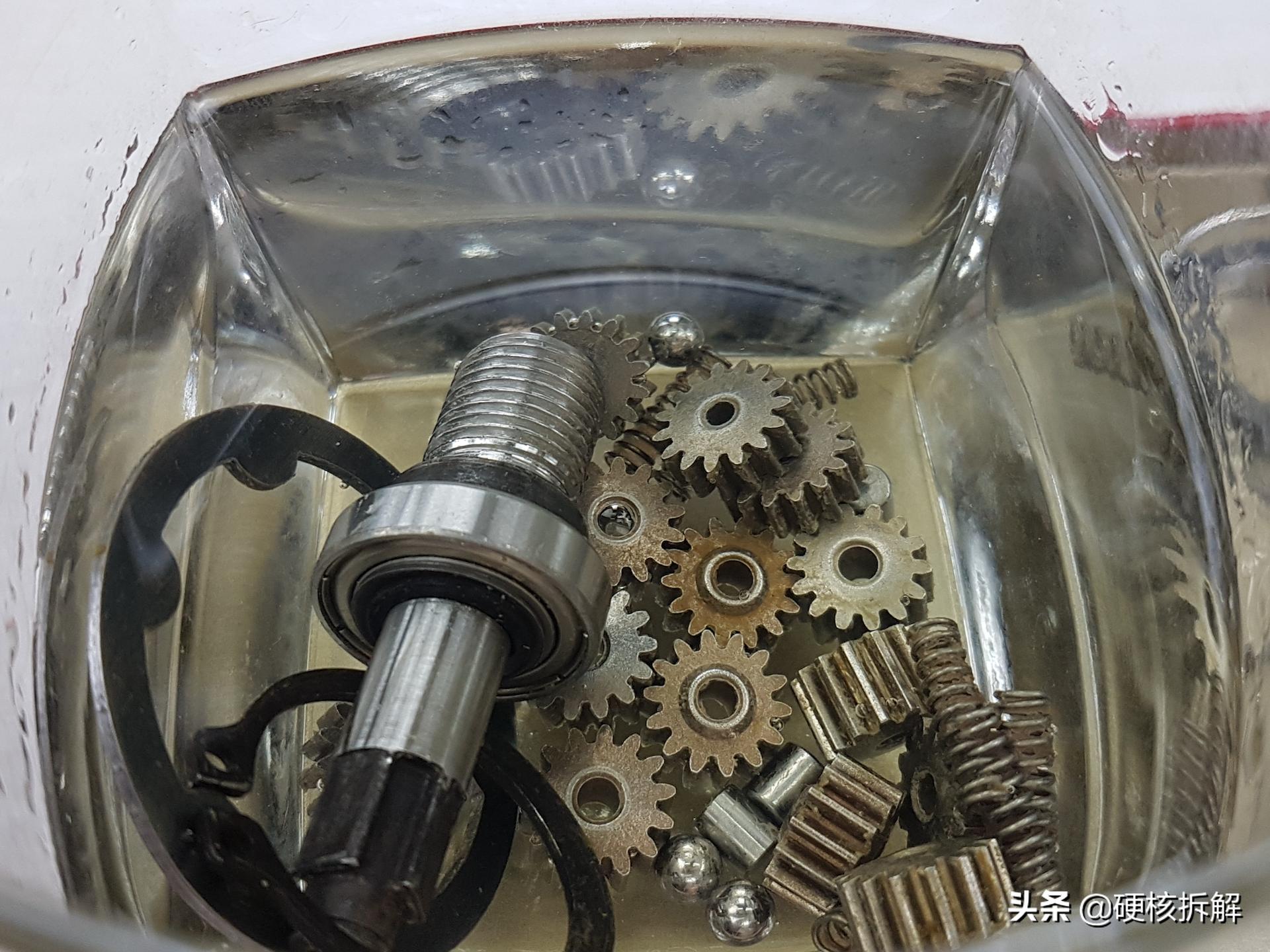 博世电钻齿轮的拆装,齿轮之美