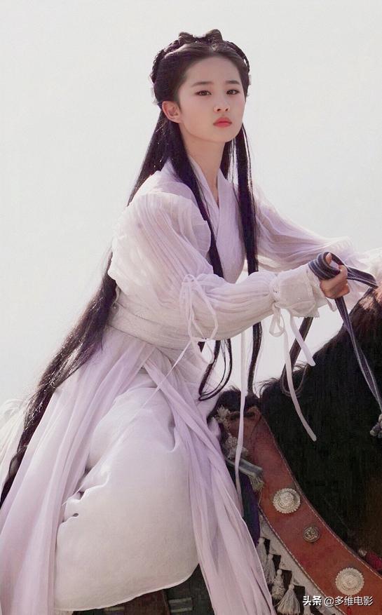 刘亦菲小龙女骑马淋雨高清图,神雕侠侣刘亦菲小龙女全部片段