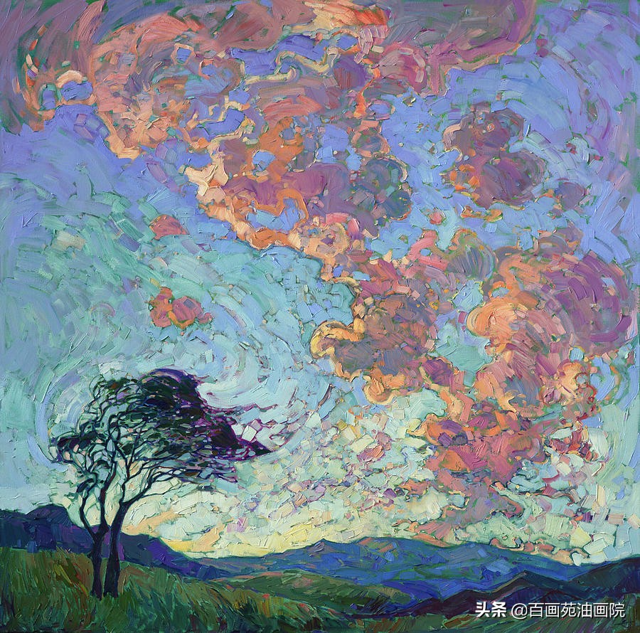 油画写生山水画步骤,油画写生怎么画