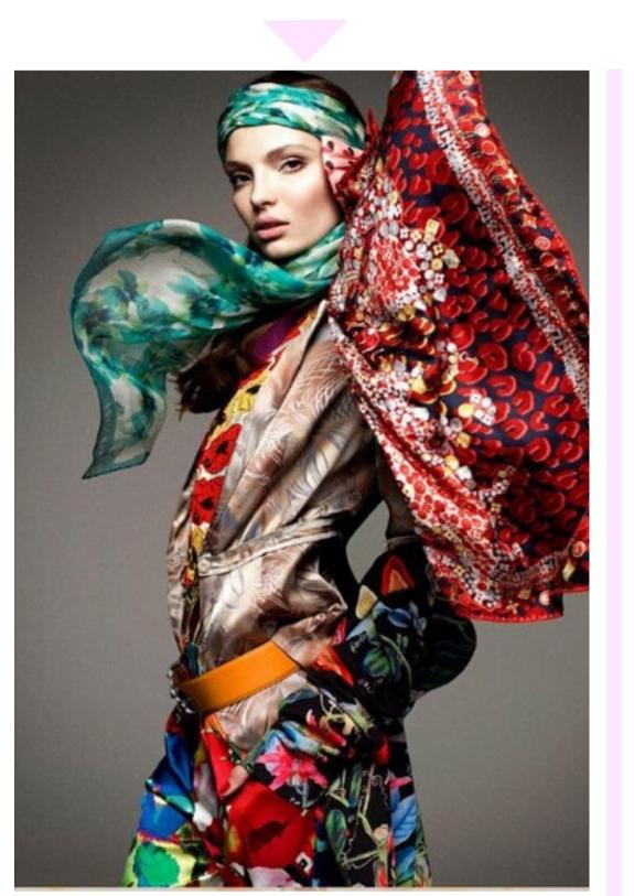 丝巾有哪些时髦又高级的搭配,简单丝巾穿出高级感