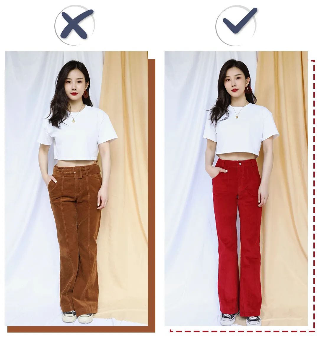 胯宽腿粗腿不直裤子推荐,腿不直胯宽穿什么裤子好看