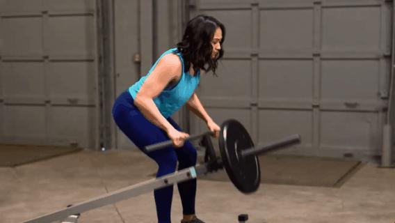 单划船练背的动作,划船式练背的正确锻炼方法