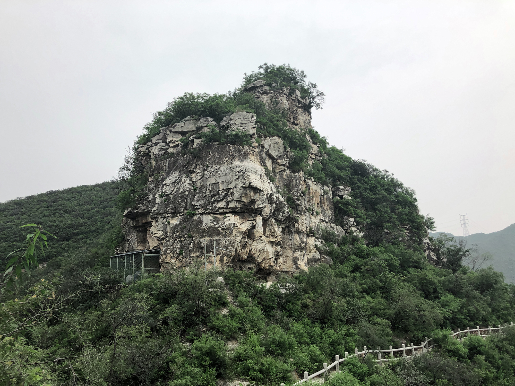 京郊房山登山路线,房山东港登山步道