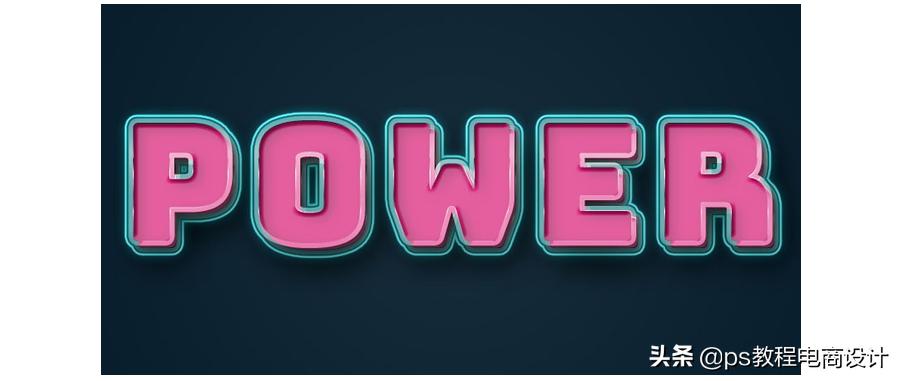 ps发光字体,ps内发光效果怎么做