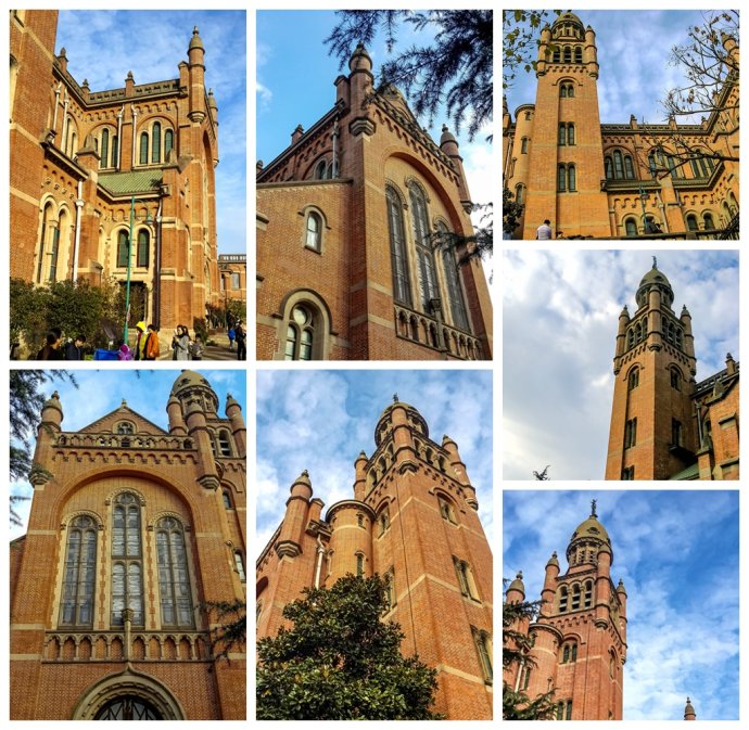 上海西佘山探看天主教堂，这里景色优美，夏季凉爽舒适