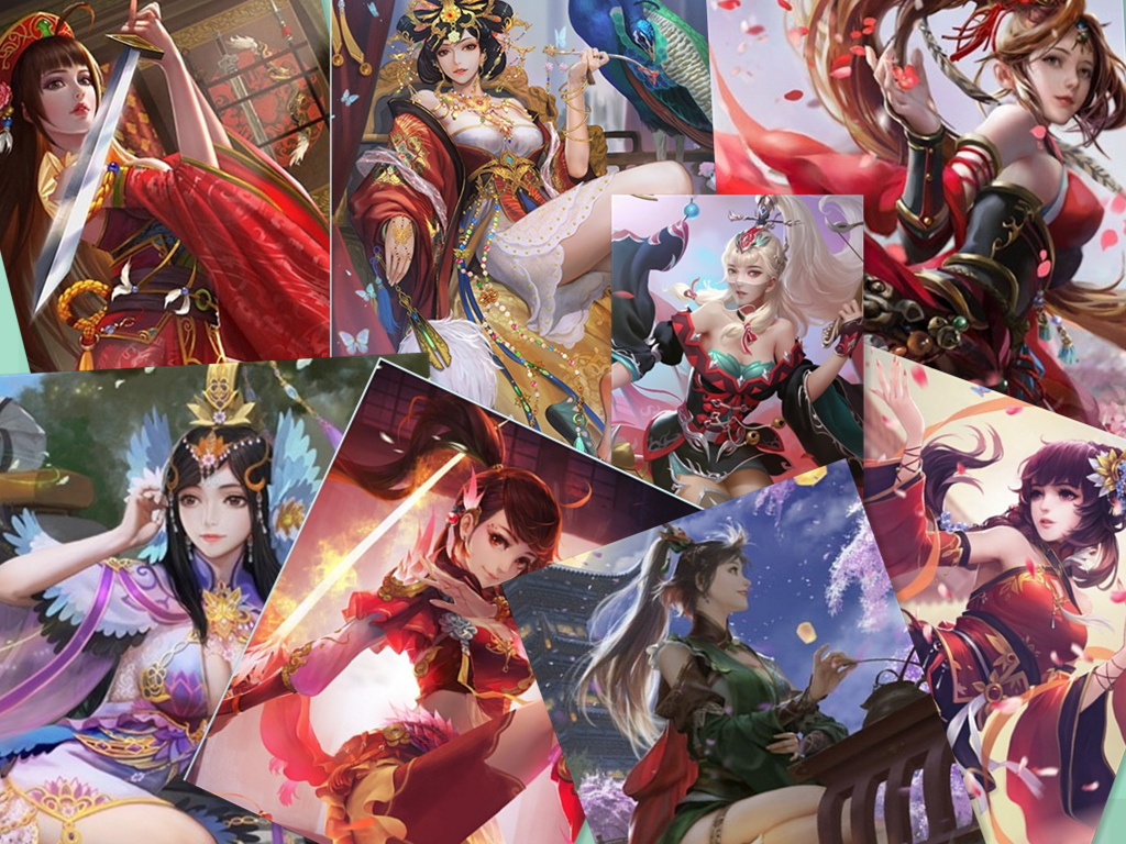 三国杀各势力美女的特点，魏国惊艳，吴国灵动，蜀国情意绵绵