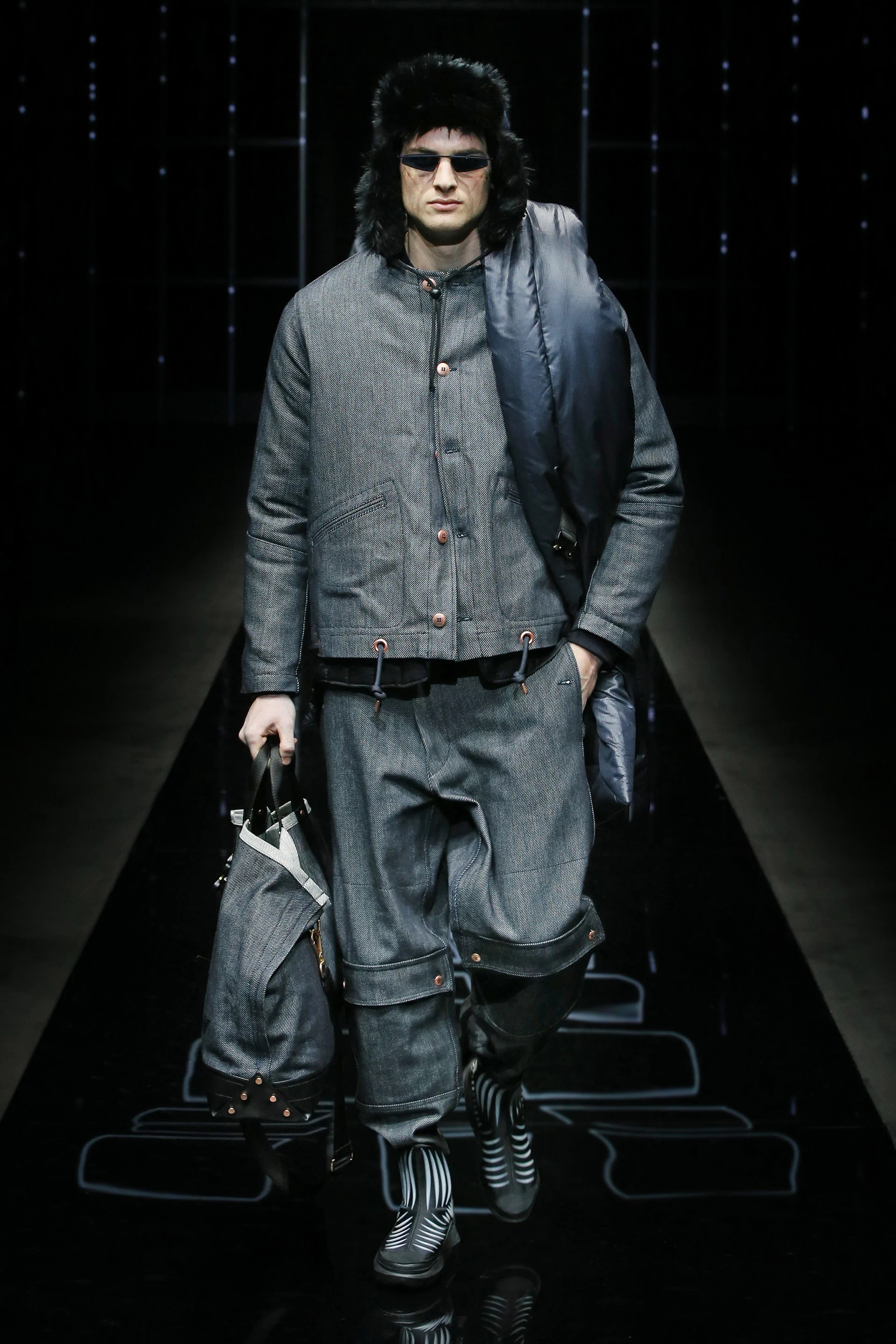 armani秀场男装秋冬2023,giorgioarmani男装胡歌