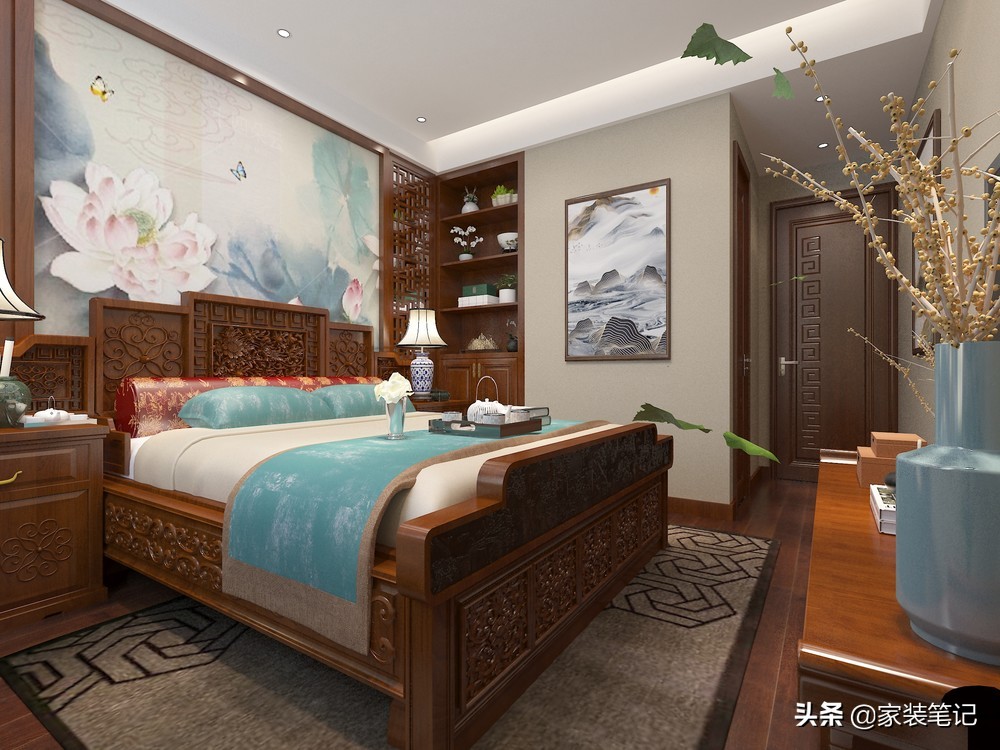 这才是真正的新中式家装,古韵雅致中式装修才是真正的国潮