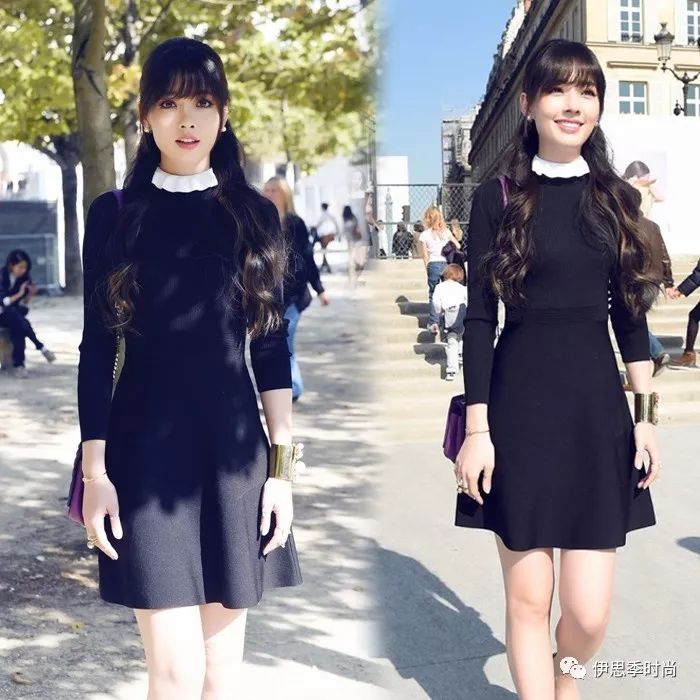 法式复古轻奢小众高级感女装,今年流行法式小众女装