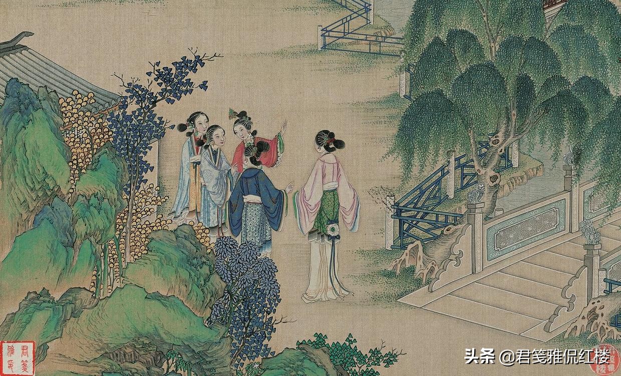 薛蟠第一次遇到黛玉的场景,薛蟠谈红楼梦