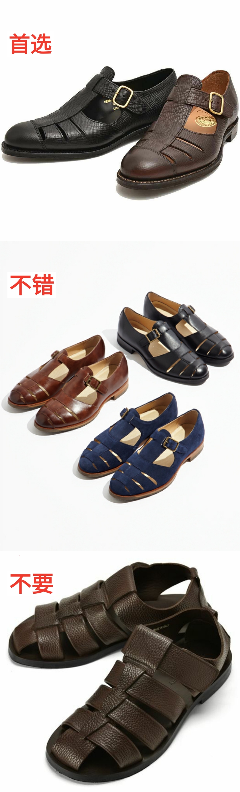 好穿又好搭凉鞋,青年休闲凉鞋搭配