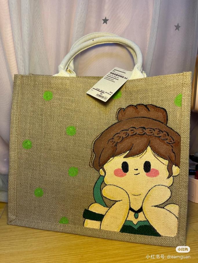 muji哪款麻袋最实用,muji麻袋改造gucci唐老鸭