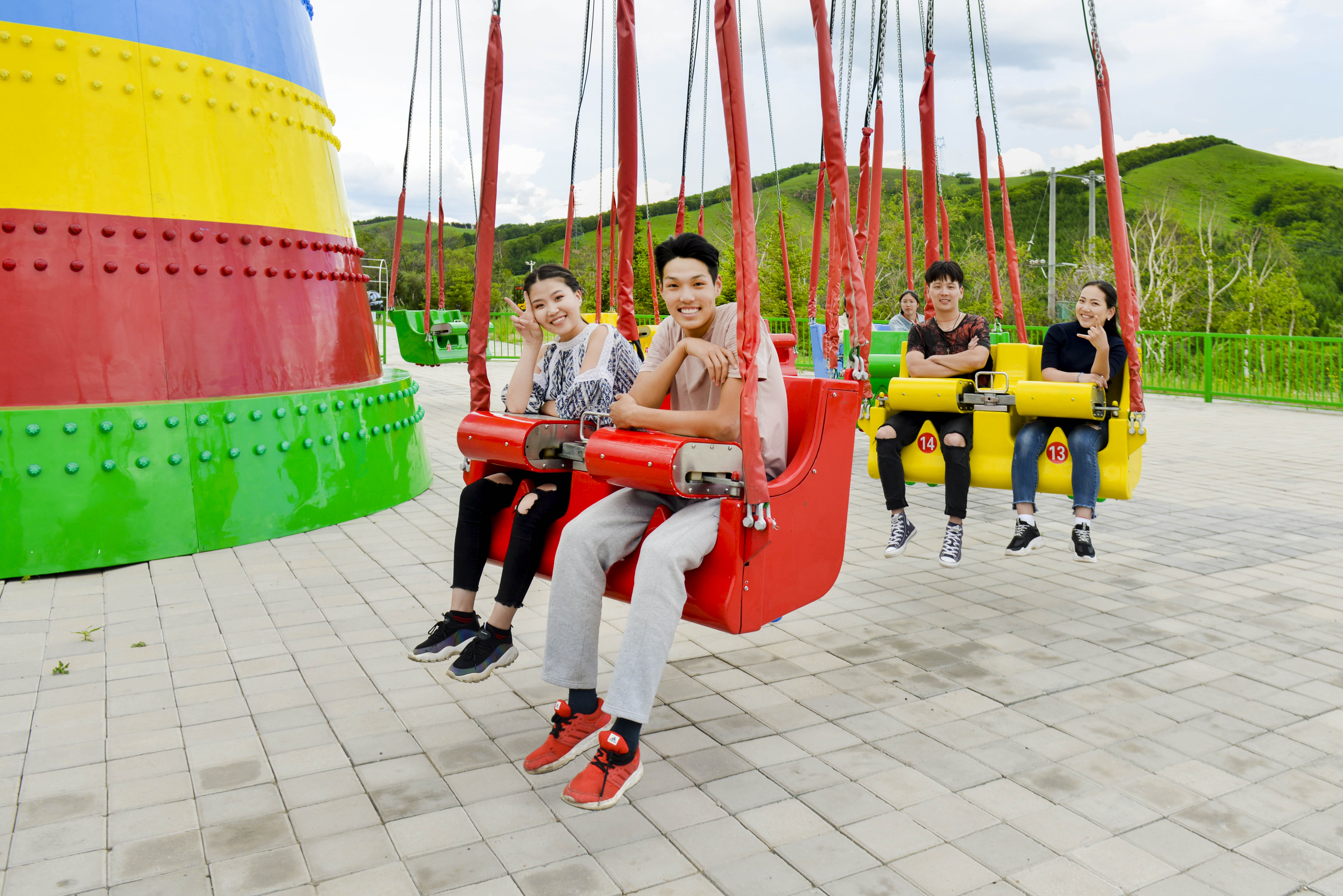 京北第一天路千松坝森林公园,京北第一草原景区和千松坝